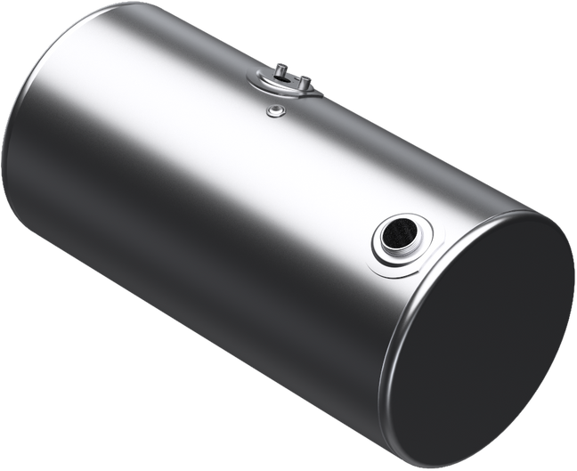 97 Gallons 24.5"D x 47.5"L - Kenworth Style - Rear Fill Milgrade