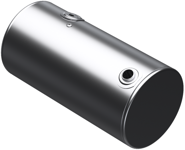 97 Gallons 24.5"D x 47.5"L - Kenworth Style - Rear Fill Milgrade