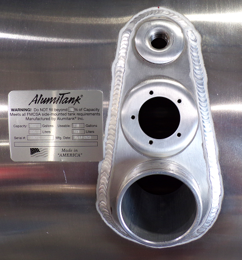 115 Gallons 26"D x 50"L - Mack Style - Rear Fill Milgrade