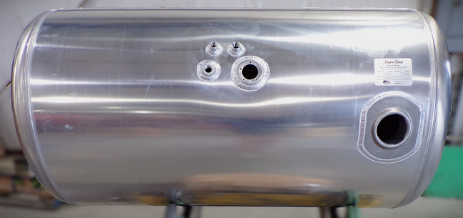 99 Gallons 26"D x 43"L - Peterbilt Style - Center Fill Milgrade