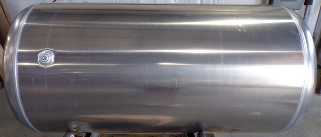 101 Gallons 26"D x 44"L - Peterbilt Style - Rear Fill Milgrade