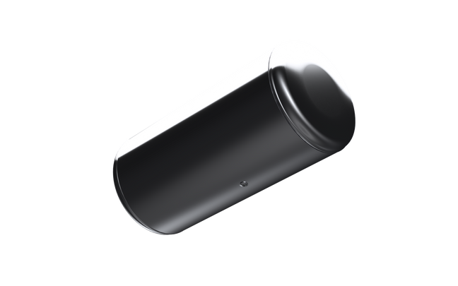 111 Gallons 26"D x 48.37"L - Peterbilt Style Center Fill Polished
