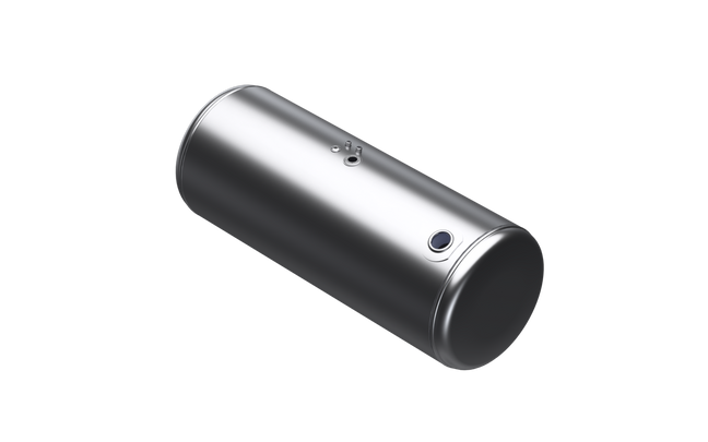 138 Gallons 26"D x 60"L - Peterbilt Style Rear Fill Milgrade