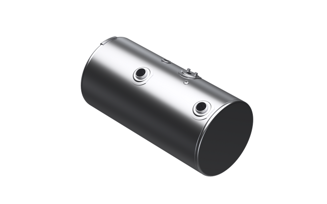 98 Gallons 24.5"D x 48.12"L - Kenworth Style - Front Fill Milgrade, Split