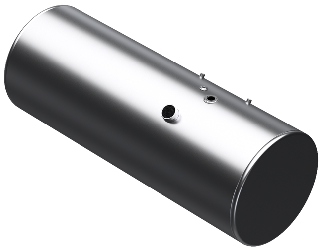 156 Gallons 26"D x 67.75"L - International Style Ditch Side - Front Fill Milgrade