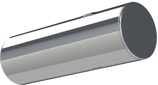 147 Gallons 24.5"D x 72"L - Kenworth Style - Front Fill Polished