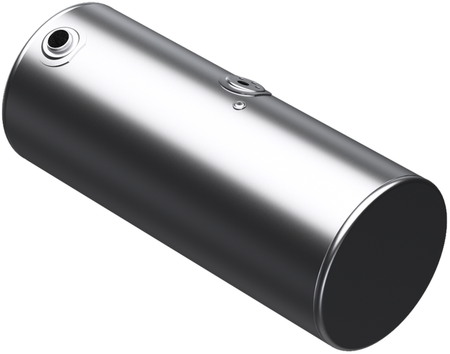 118 Gallons 24.5"D x 58"L - Kenworth Style - Rear Fill Milgrade