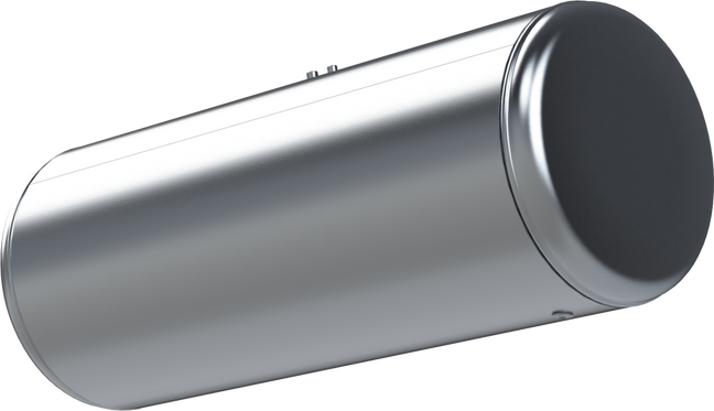 138 Gallons 26"D x 60"L - Peterbilt Style - Rear Fill Milgrade