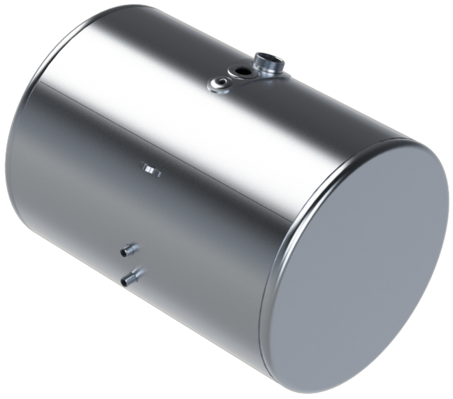 76 Gallons 26"D x 33.25"L - Volvo Style - Center Fill Milgrade