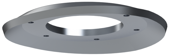 Curved Milgrade Aluminum HFVC Base