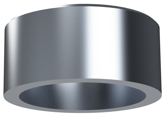 HALF 2" NPT MILGRADE ALUMINUM COUPLING