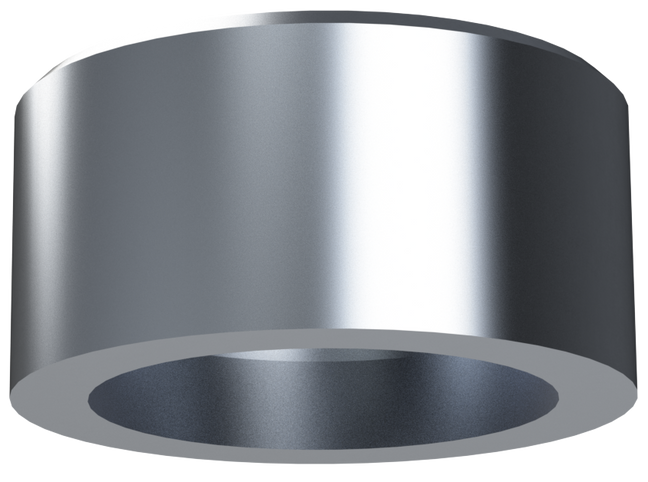 HALF 1 1/4" NPT MILGRADE ALUMINUM COUPLING