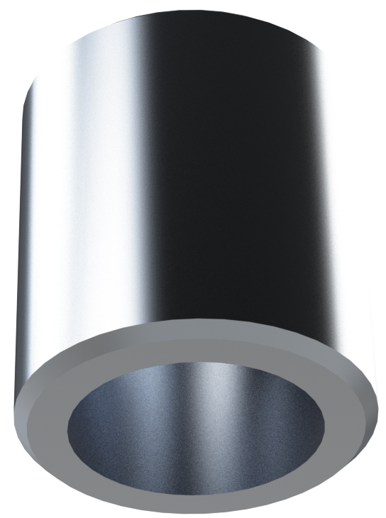 FULL 1" NPT MILGRADE ALUMINUM COUPLING