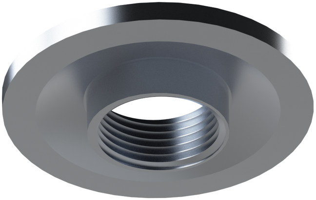 3/4" NPTF MILGRADE ALUMINUM FLANGE