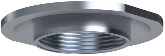 1-1/2" NPTF MILGRADE ALUMINUM FLANGE