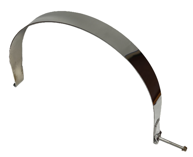 26" PETERBILT STYLE POLISHED ALUMINUM STRAP