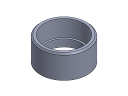 HALF 1 1/4" NPT MILGRADE ALUMINUM COUPLING