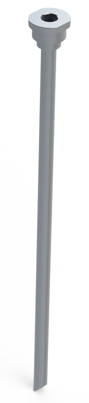 Peterbilt Style Drop-in Draw Tube for 23" Tank