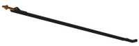 T-Bolt to 1 1/2" Tapered Loop 43" Black Powder Satin Regular Strap