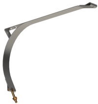 16" D Tank Stainless Steel Strap w/ Step Mount