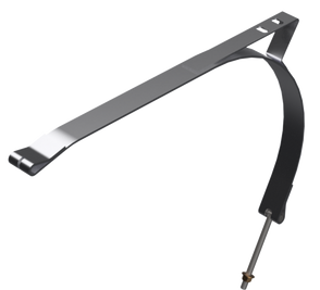 19" D Tank Stainless Steel Strap w/ Step Mount