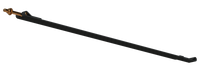 T-Bolt to 1 1/2" Tapered Loop 39 3/4" Black Powder Satin Regular Strap