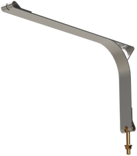 T-BOLT TO LOOP WITH SLIT 31-1/4" STAINLESS STEEL COMBO STRAP