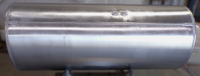 118 Gallons 24.5"D x 58"L - Kenworth Style - Rear Fill Milgrade