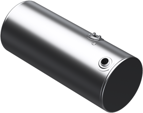118 Gallons 24.5"D x 58"L - Kenworth Style - Rear Fill Milgrade