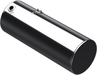 132 Gallons 24.5"D x 64.75"L - Kenworth Style - Rear Fill Polished