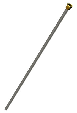 1/2" NPT X 3/8" NPT SOLDERED STEEL TUBE