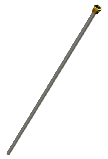 1/2" NPT X 3/8" NPT SOLDERED STEEL TUBE