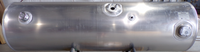 118 Gallons 22"D x 72"L - Kenworth Style - Rear Fill Milgrade, Split