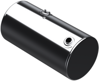 97 Gallons 24.5"D x 47.5"L - Kenworth Style - Rear Fill Polished