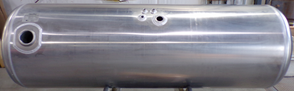 161 Gallons 26"D x 70"L - Peterbilt Style - Rear Fill Milgrade