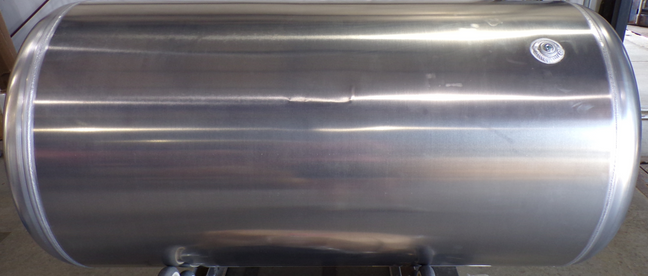 101 Gallons 26"D x 44"L - Peterbilt Style - Rear Fill Milgrade