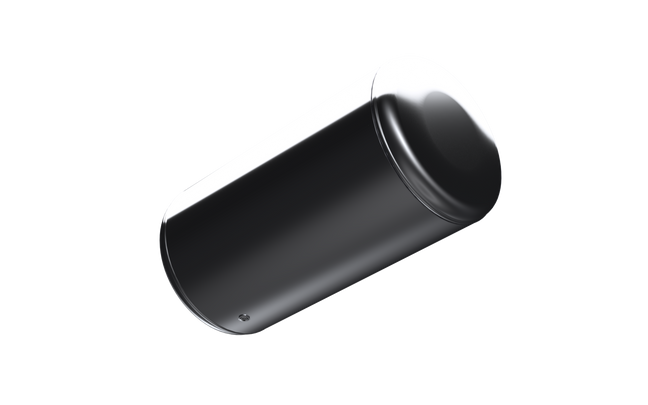 101 Gallons 26"D x 43.75"L - Peterbilt Style - Rear Fill Polished