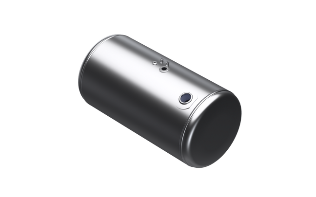 101 Gallons 26"D x 43.75"L - Peterbilt Style Rear Fill Milgrade