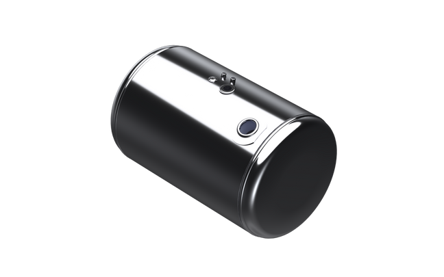79 Gallons 26"D x 34.18"L - Peterbilt Style Rear Fill Polished