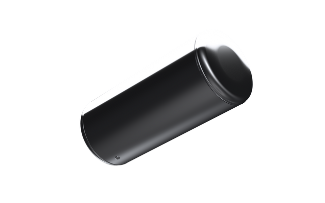 122 Gallons 26"D x 53.18"L - Peterbilt Style - Rear Fill Polished