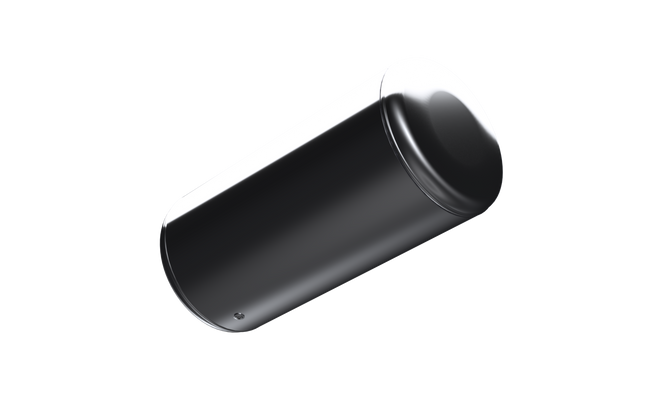 111 Gallons 26"D x 48.37"L - Peterbilt Style - Rear Fill Polished