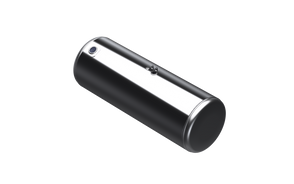154 Gallons 26"D x 67"L - Peterbilt Style Rear Fill Polished