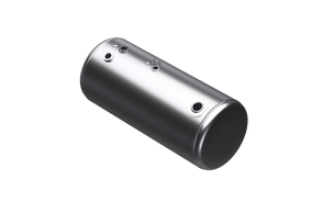 124 Gallons 26"D x 53.87"L - Peterbilt Style - Rear Fill Milgrade, Split