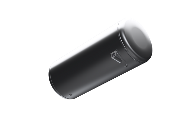 124 Gallons 26"D x 53.87"L - Peterbilt Style - Rear Fill Milgrade, Split