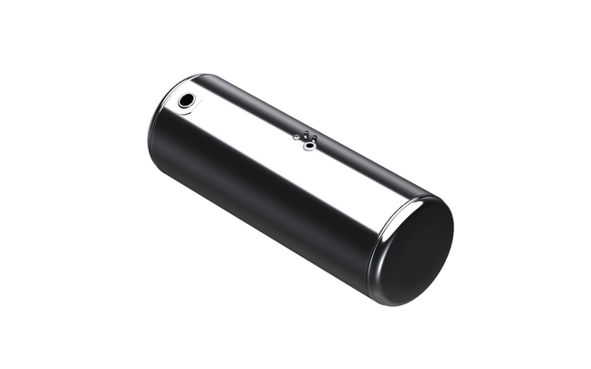 154 Gallons 26"D x 67"L - Peterbilt Style - Rear Fill Polished