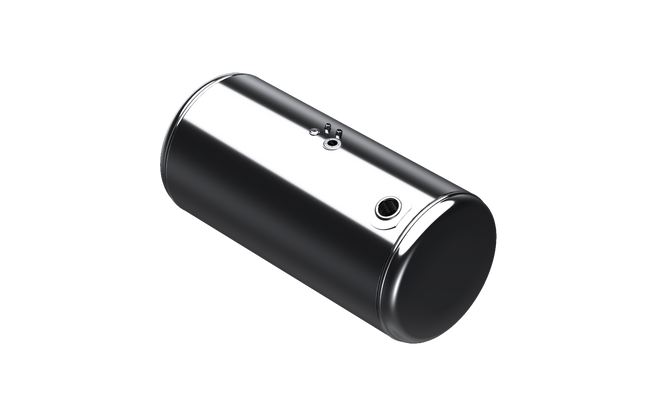 111 Gallons 26"D x 48.37"L - Peterbilt Style - Rear Fill Polished