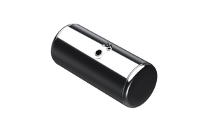 122 Gallons 26"D x 53.18"L - Peterbilt Style - Center Fill Polished