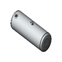 154 Gallons 26"D x 67"L - Peterbilt Style Rear Fill Polished