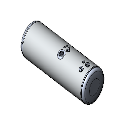 157 Gallons 26"D x 68.25"L - Peterbilt Style Rear Fill Polished, Split