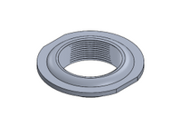 2" NPTF MILGRADE ALUMINUM FLANGE